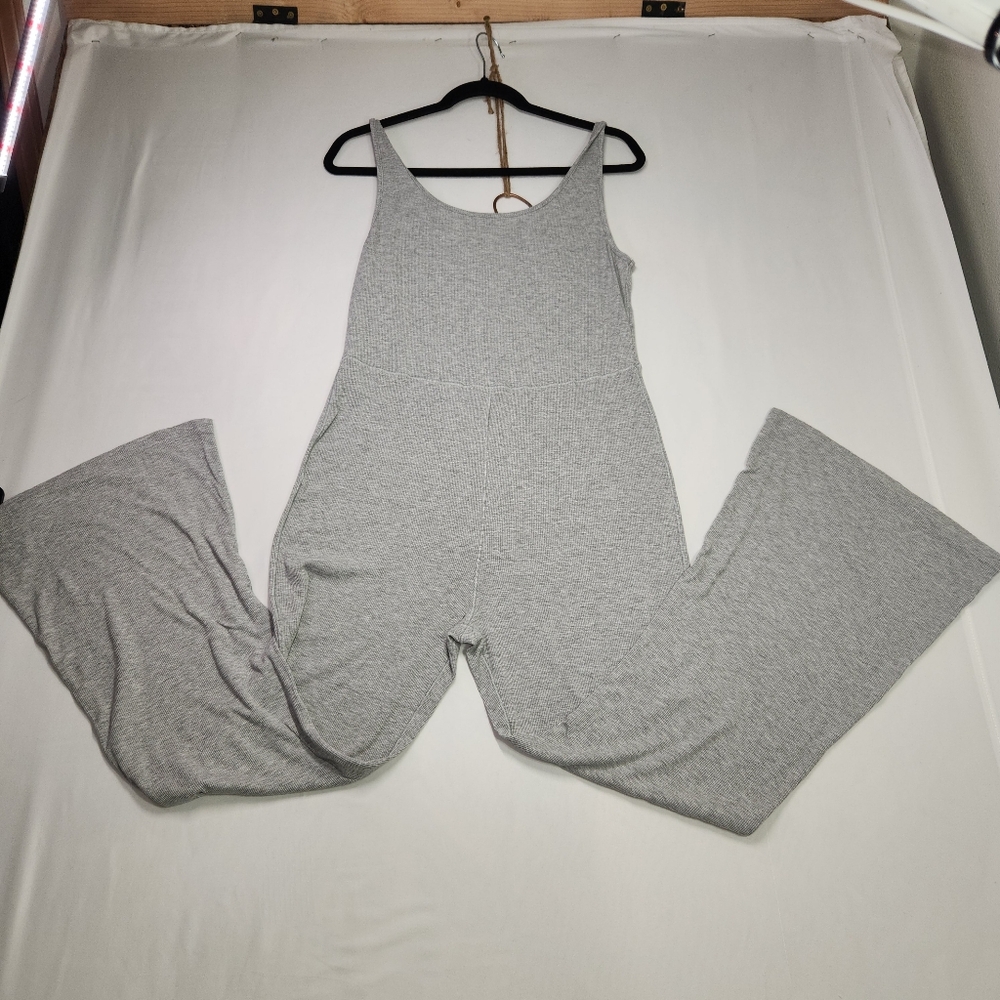 ⭐️SHEIN Heather Gray Jumpsuit Lightweight Casual Loungewear Athleisure
